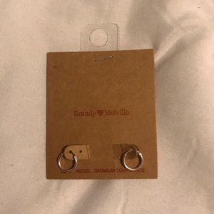 Brandy Melville mini hoops